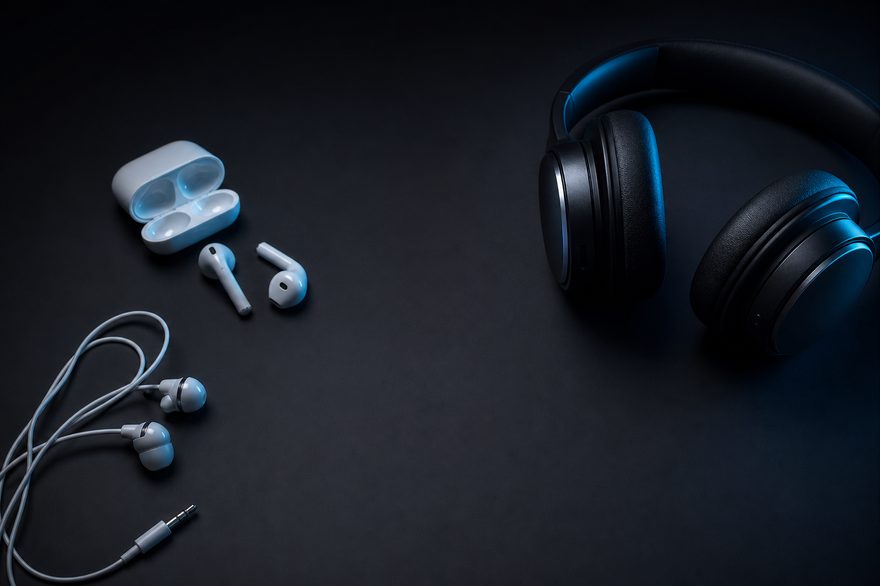 Everyday earphones and AirPods